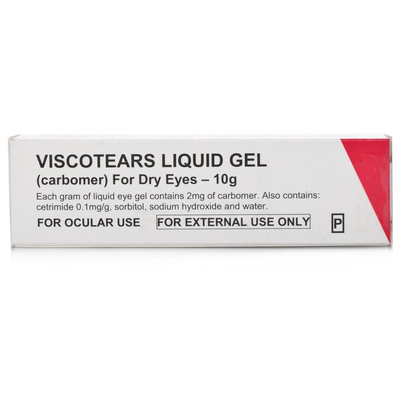 Viscotears Gel For Dry Eye Treatment 10g Image 1