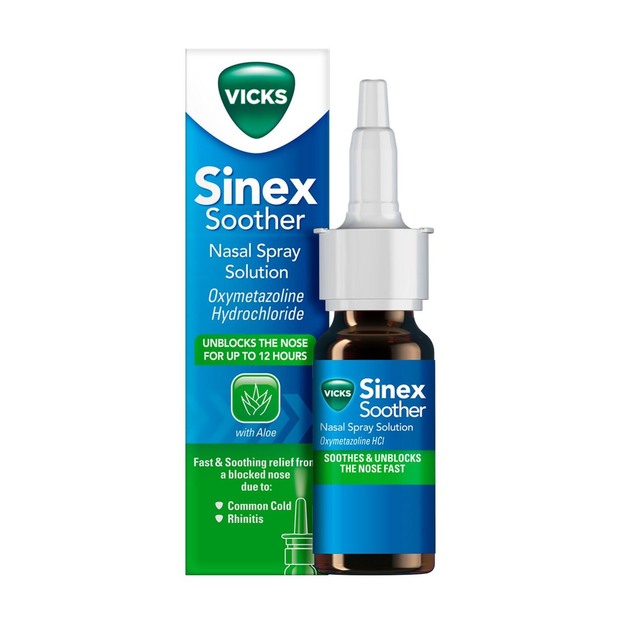 Vicks Sinex Soother Nasal Spray 15ml Image 1