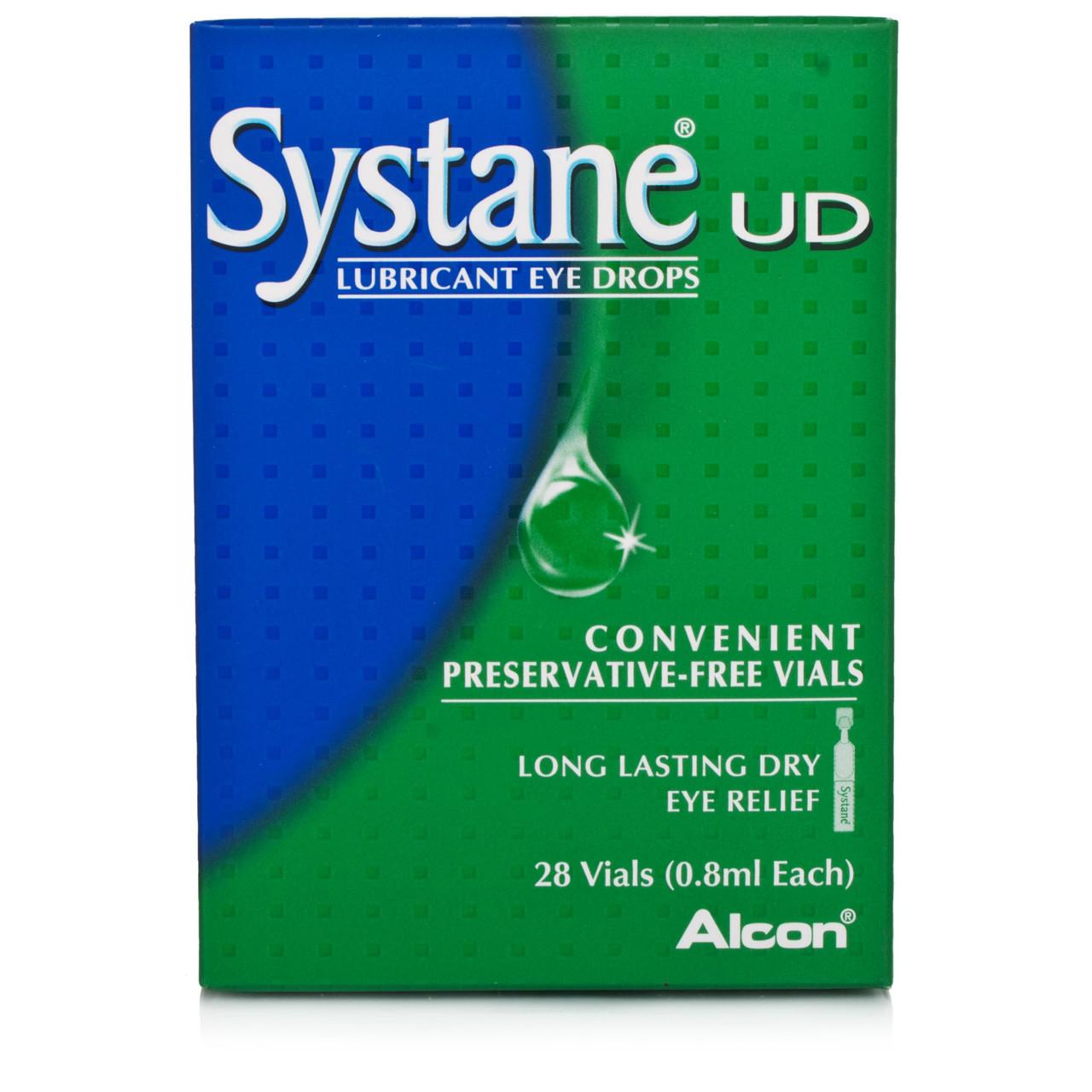 Systane Lubricating Eye Drops 28 Individual Vials (0.8ml Each) Image 1