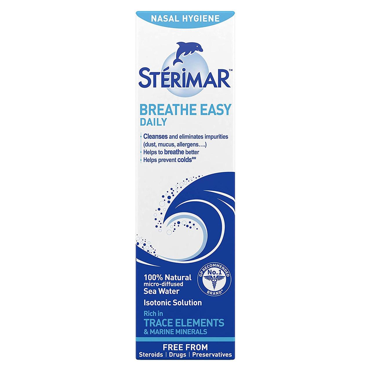 Sterimar Breathe Easy Daily Nasal Spray 50ml Image 1