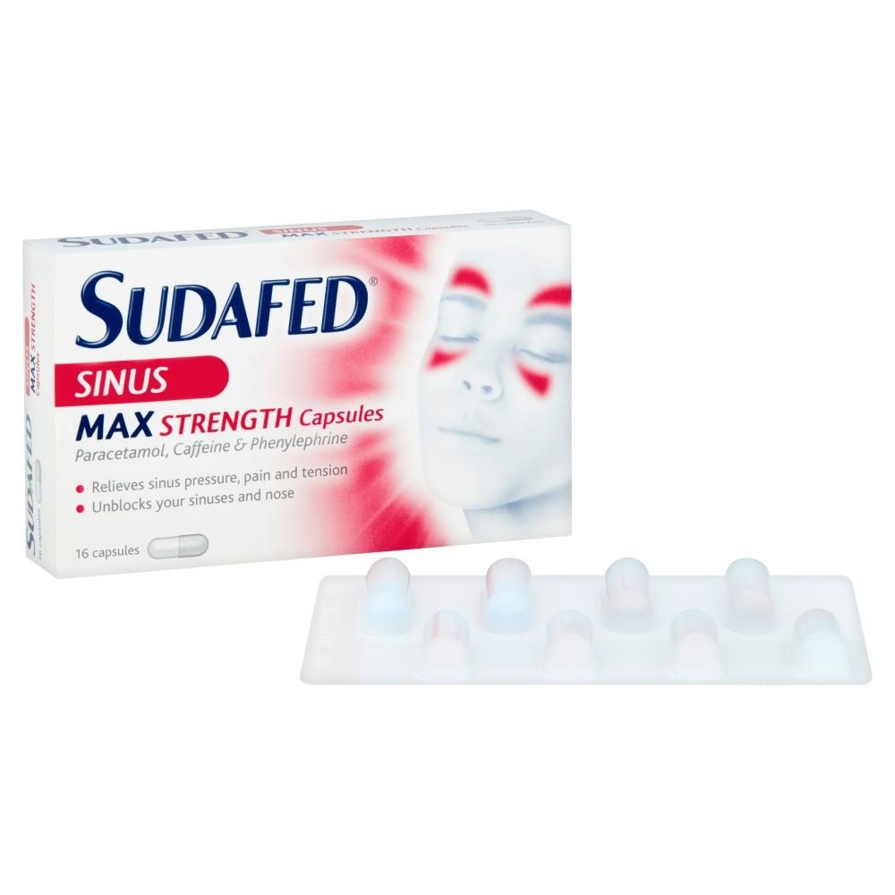 Sudafed Sinus Max Strength 16 Years + 16 Capsules Image https://cdn11.bigcommerce.com/s-g585yu857h/images/stencil/1280w/products/2666/4558/Sudafed-Sinus-Max-Strength-Capsules-__76000__93066.1781189464.jpg1