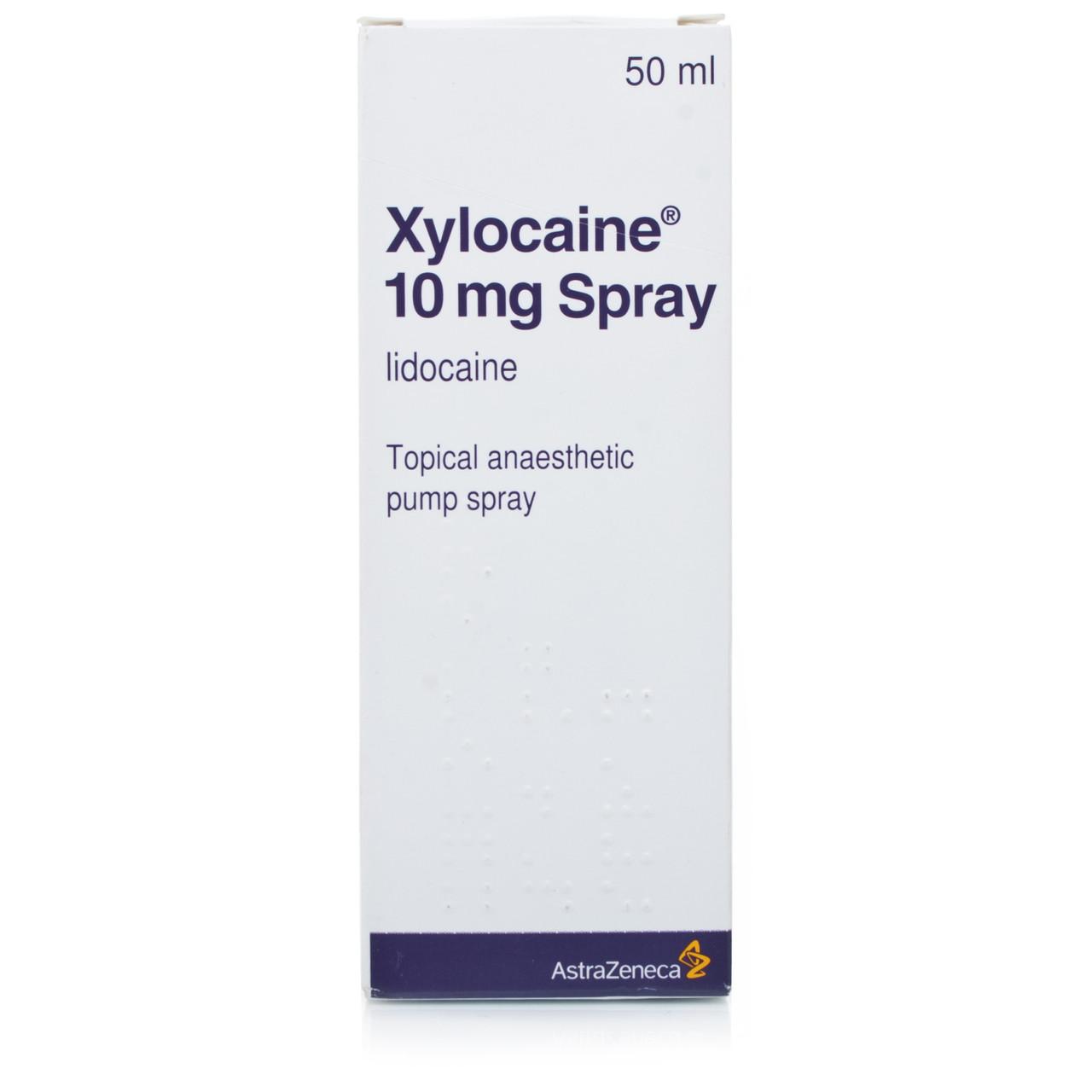 Xylocaine 10mg Anaesthetic Spray 50ml Image 1