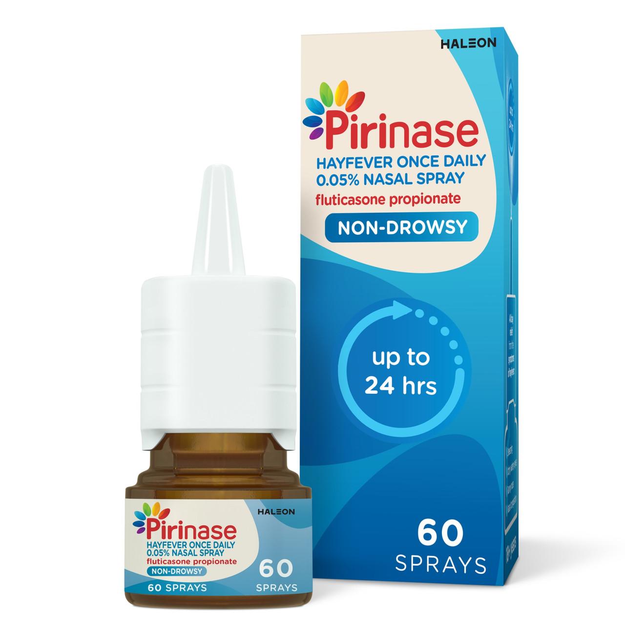 Pirinase Hayfever Nasal Spray 60 Sprays Image 1
