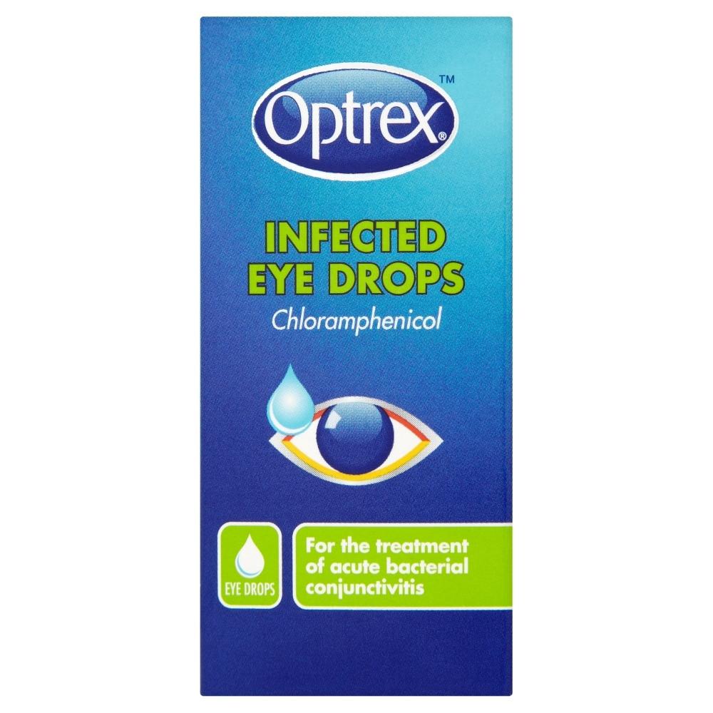 Optrex Infected Eyes Eye Drops 10ml Image 1