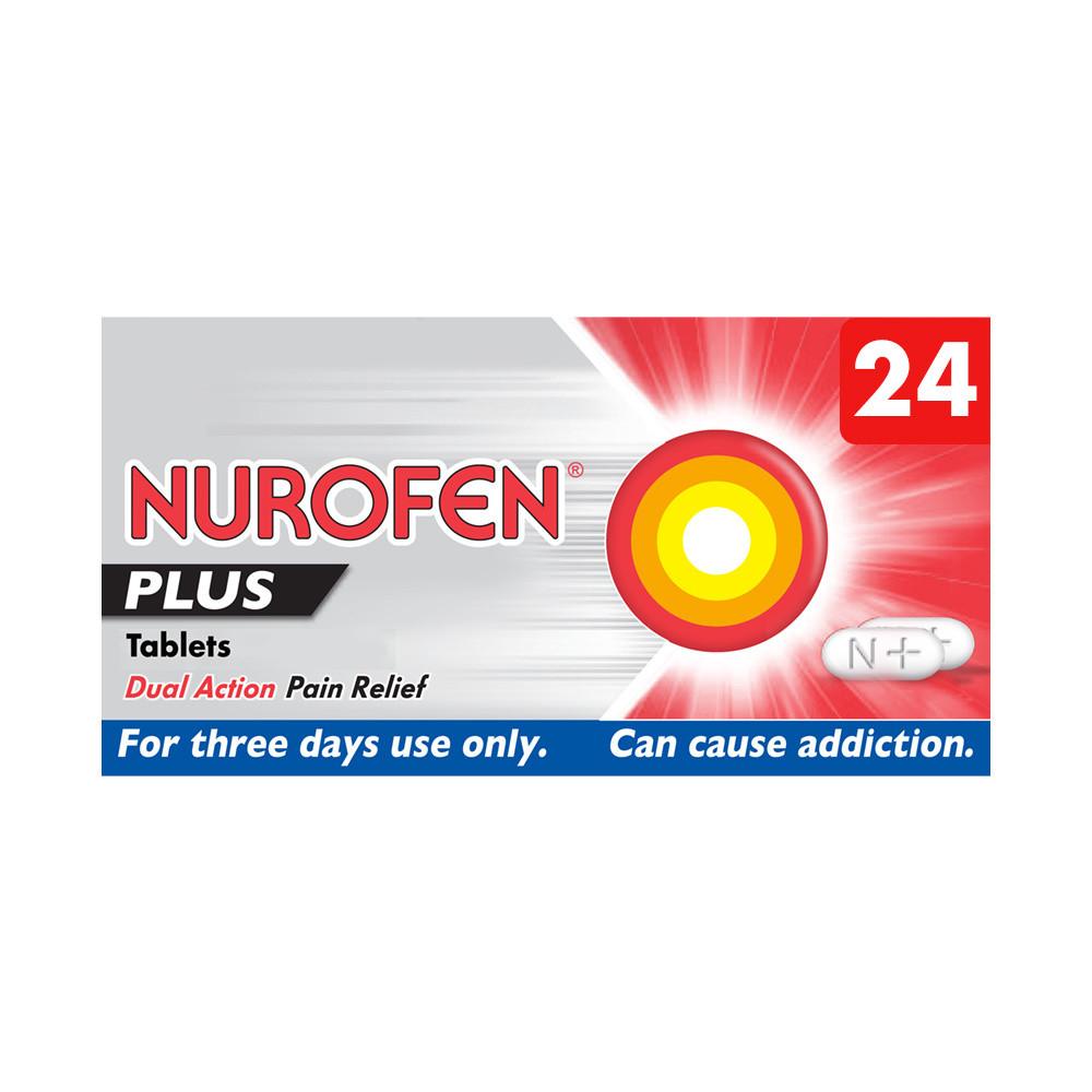 Nurofen Plus 200mg 24 Tablets Image 1