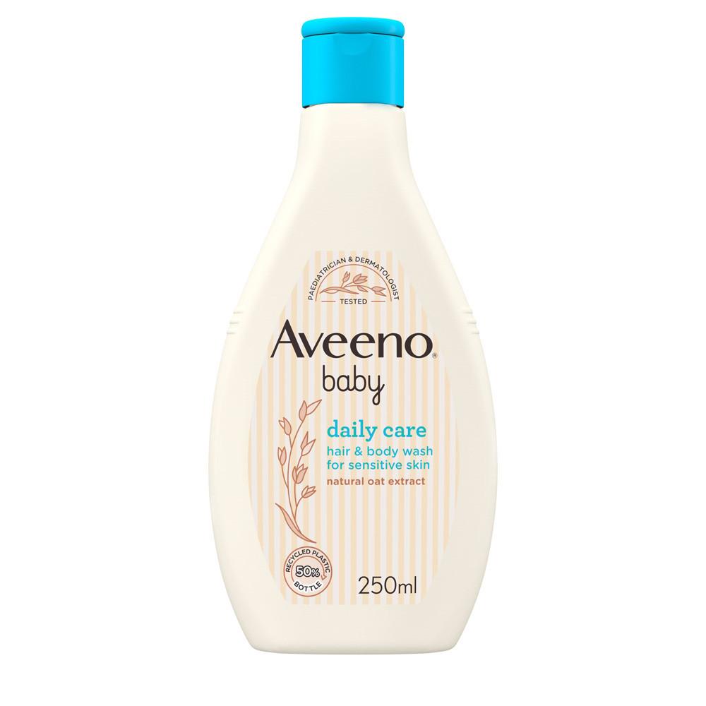 Aveeno Baby Daily Care Hair & Body Wash 250ml Image 1