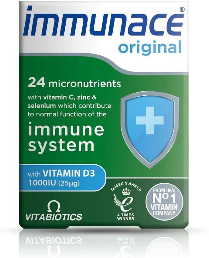Vitabiotics Immunace Original 30 Tablets Image 1