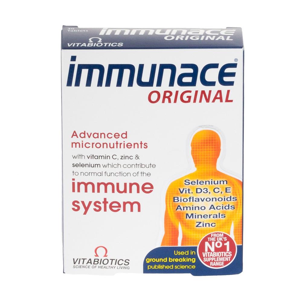 Vitabiotics Immunace Original 30 Tablets Image 1
