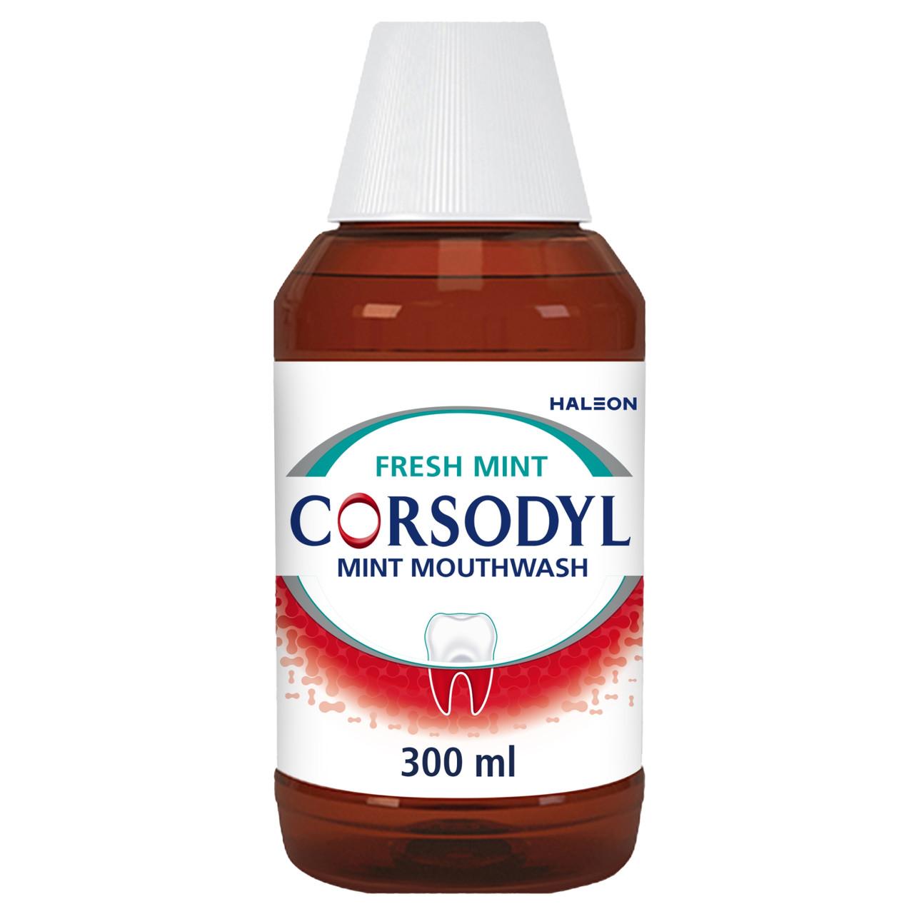 Corsodyl Gum Problem Mouthwash Fresh Mint 300ml Image 1