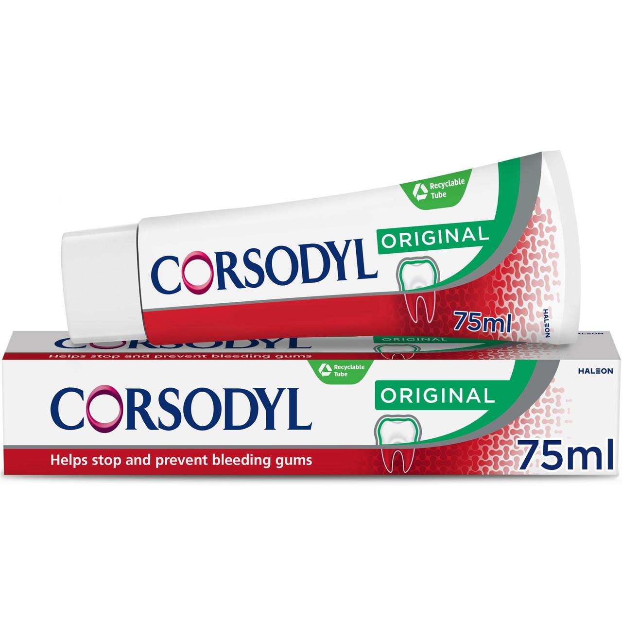 Corsodyl Daily Gum Care Original Toothpaste 75ml Image 1