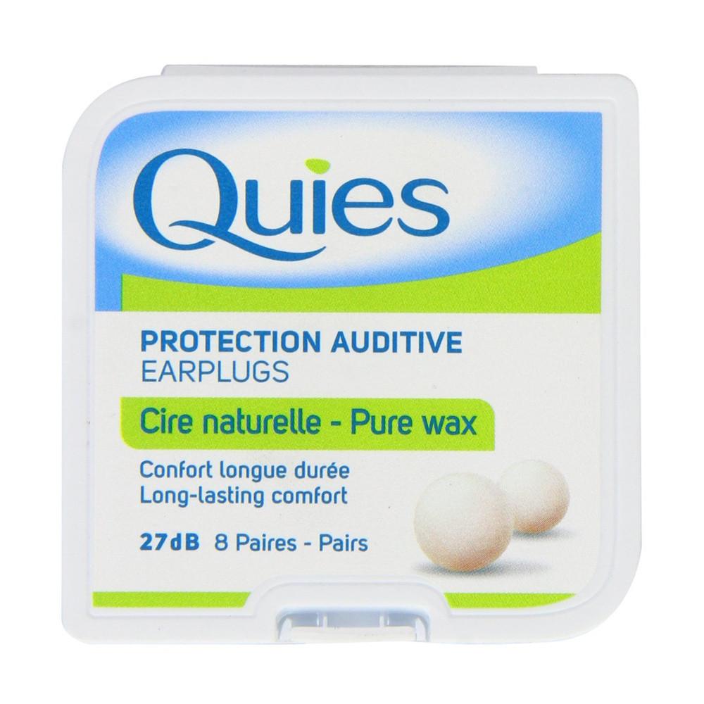 Quies Wax Ear Plugs 8 Pairs Image 1
