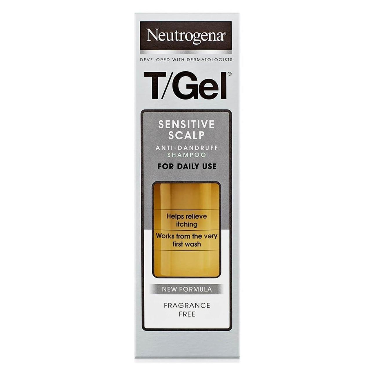 Neutrogena T/Gel Sensitive Scalp Anti-Dandruff Shampoo 125ml Image 1