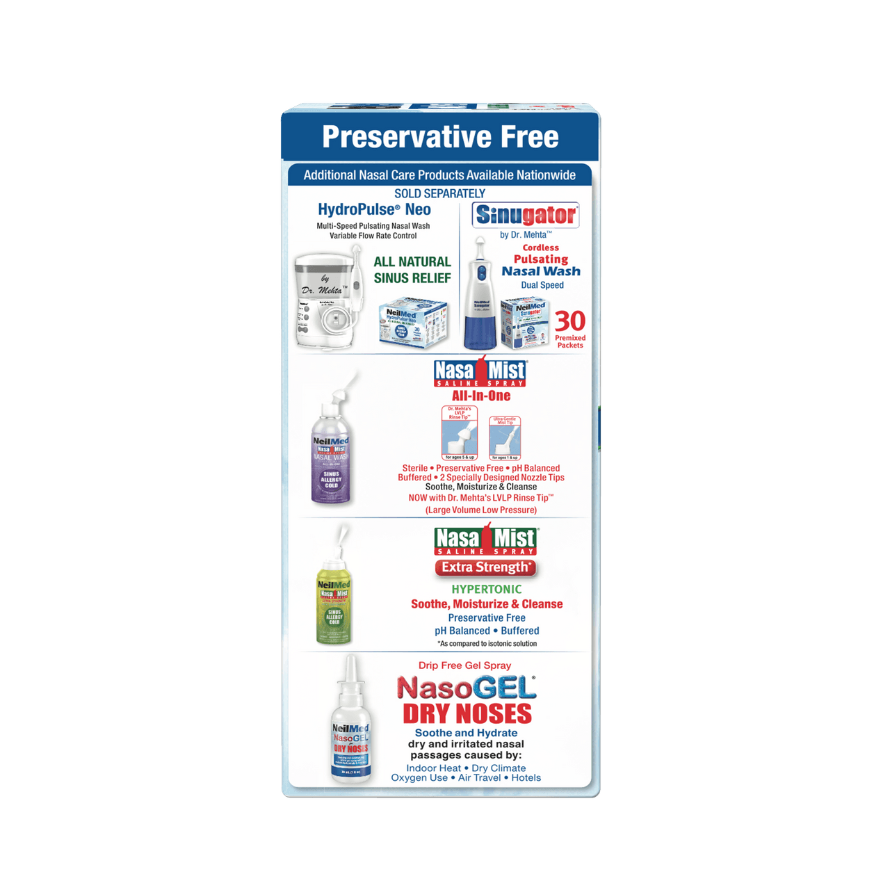 Neilmed Sinus Rinse Complete Kit Premixed Sachets 60 ct Image https://cdn11.bigcommerce.com/s-g585yu857h/images/stencil/1280w/products/2759/17795/2101-ENU-INT-Rev53-Left-panel__97262.1755700369.png1