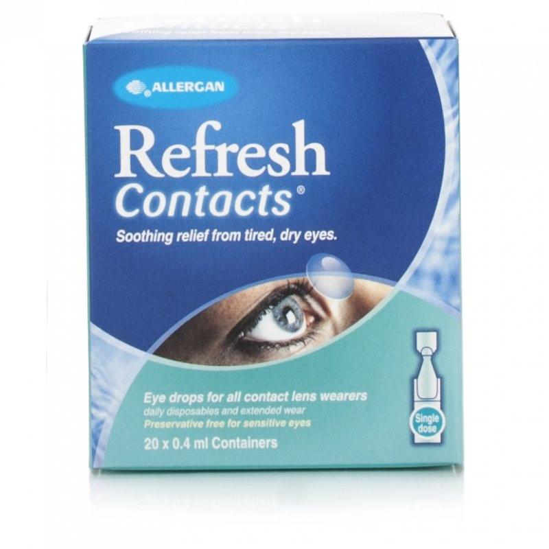 Refresh Contacts Vials 20 x 0.4ml Image 1