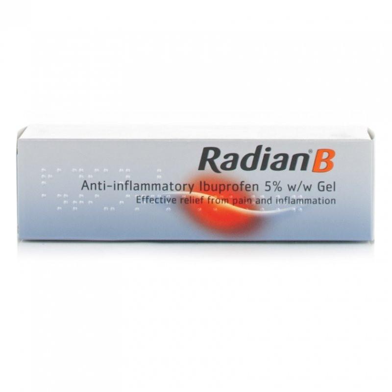 Radian B Ibuprofen 5% Gel 30g Image 1