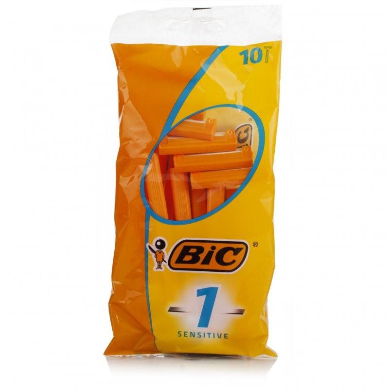 BIC 1 Sensitive Razors 10 Razors Image 1