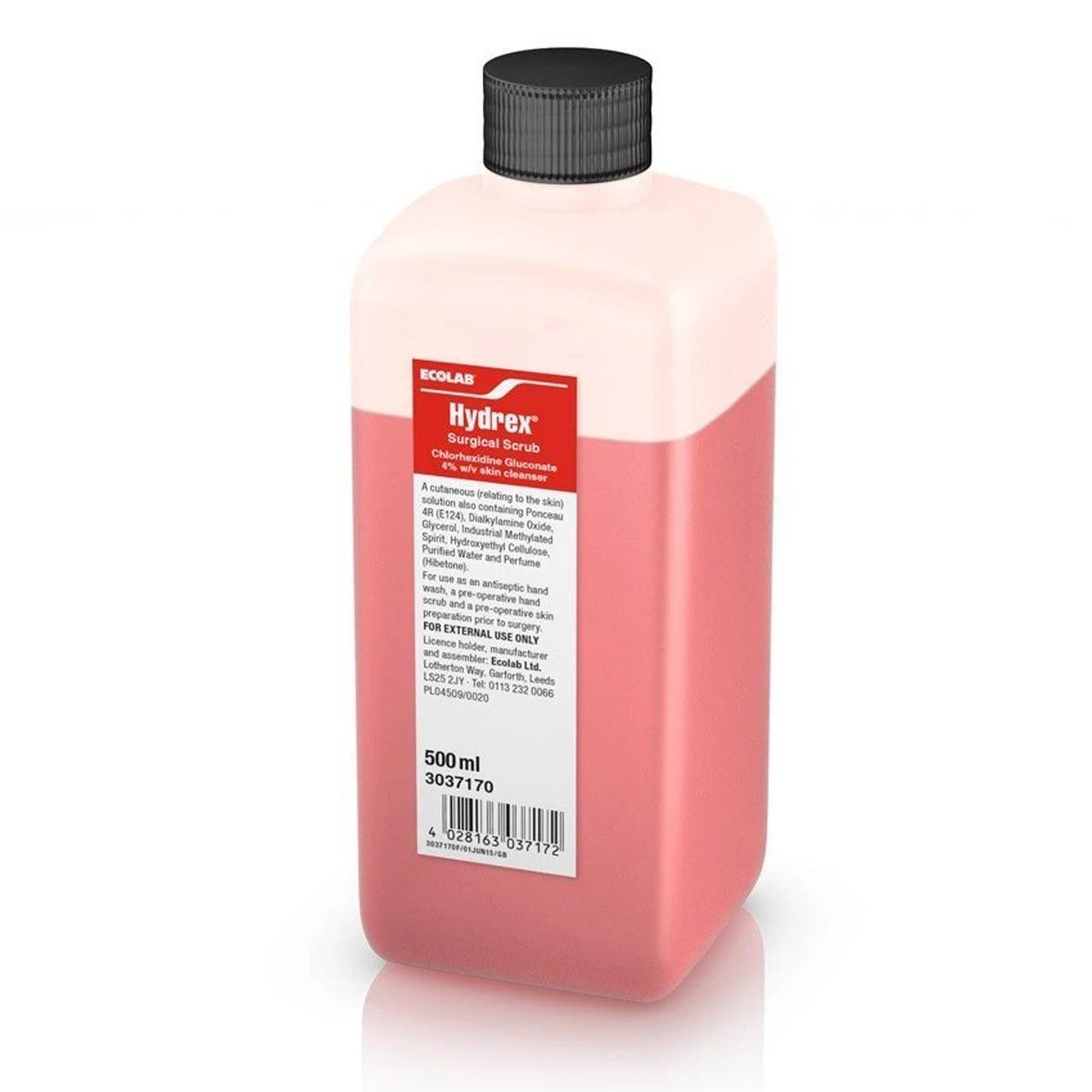 Hydrex Surgical Scrub 500ml Image https://cdn11.bigcommerce.com/s-g585yu857h/images/stencil/1280w/products/2823/4872/Hydrex-Surgical-Scrub__31823__84198.1740667898.jpg1