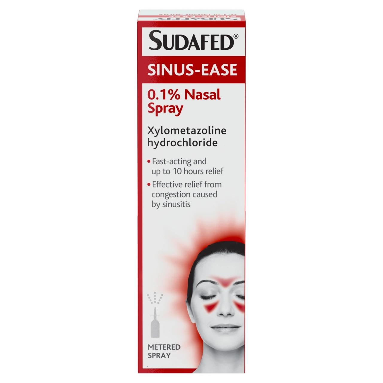Sudafed Sinus Ease 0.1% Nasal Spray 15ml Image 1