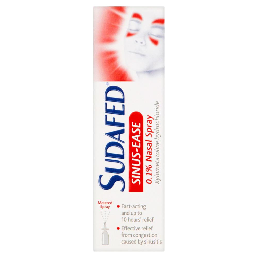 Sudafed Sinus Ease 0.1% Nasal Spray 15ml Image 1