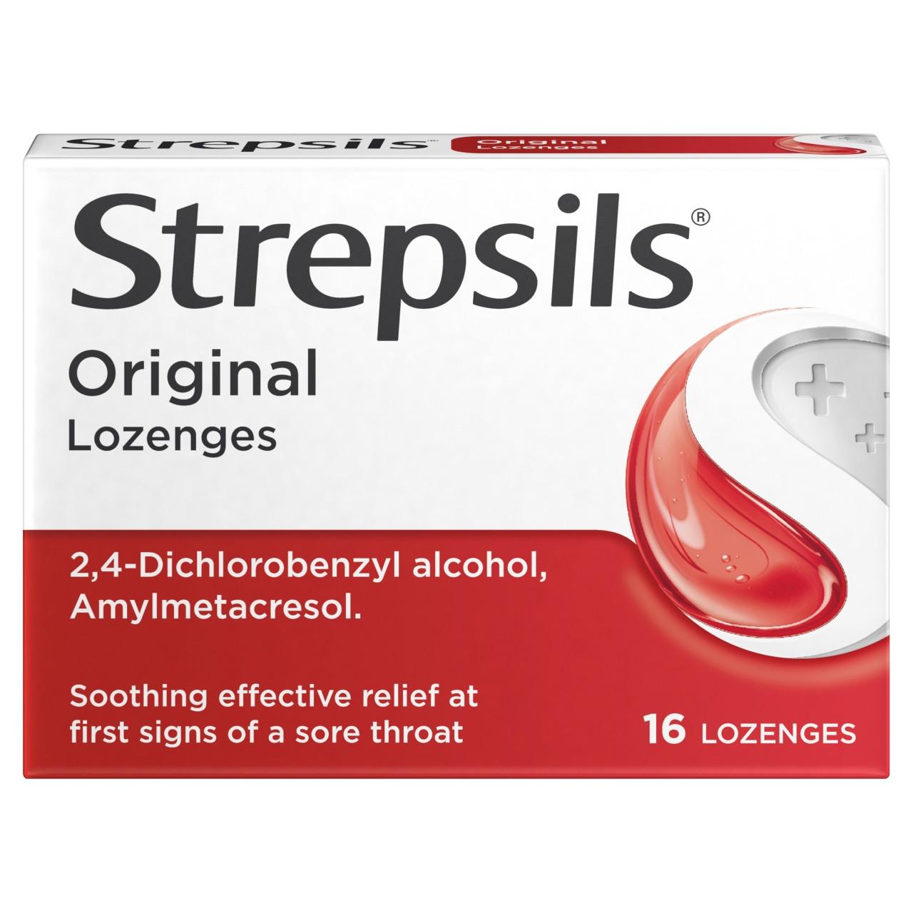 Strepsils Original Lozenges 16 Pack Image 1
