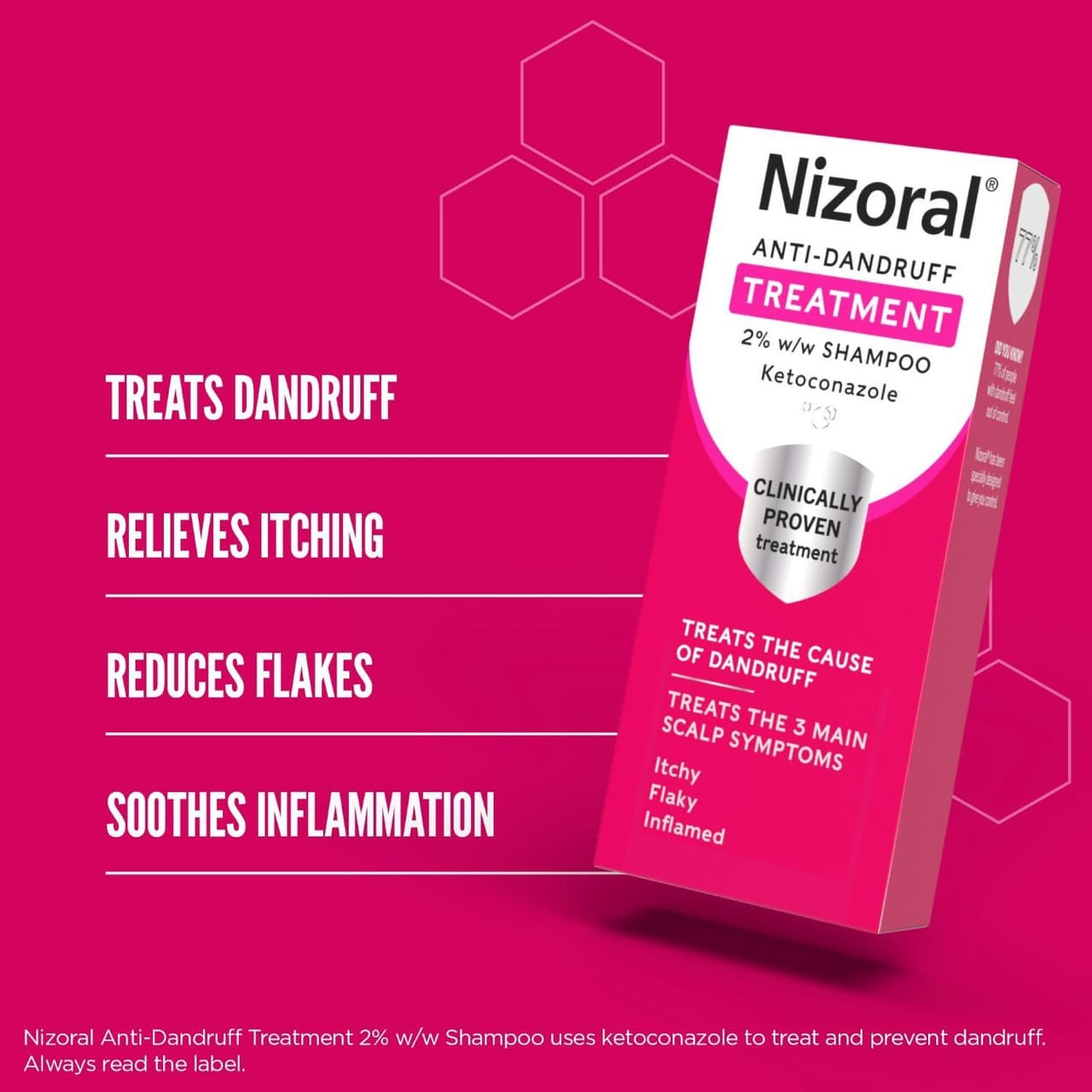 Nizoral Dandruff Shampoo 100ml Image https://cdn11.bigcommerce.com/s-g585yu857h/images/stencil/1280w/products/2859/4957/w-Shampoo-__15211__65191.1781189649.jpg1