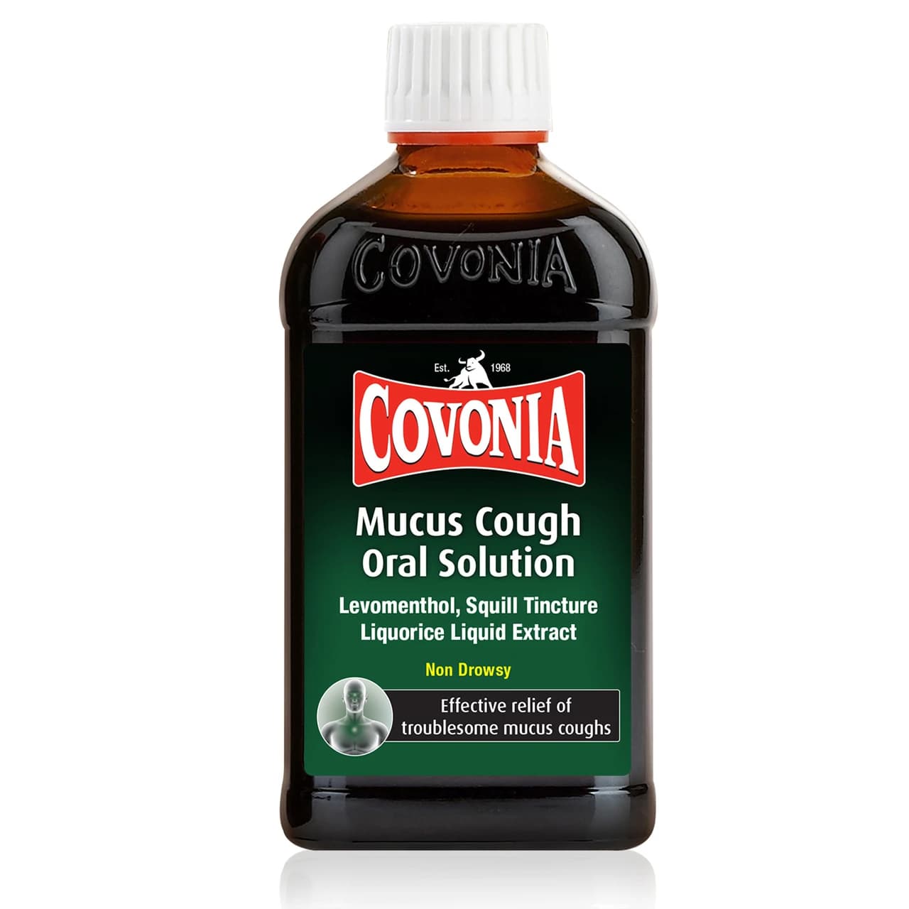 Covonia Mucus Cough Oral Solution 300ml Image 1