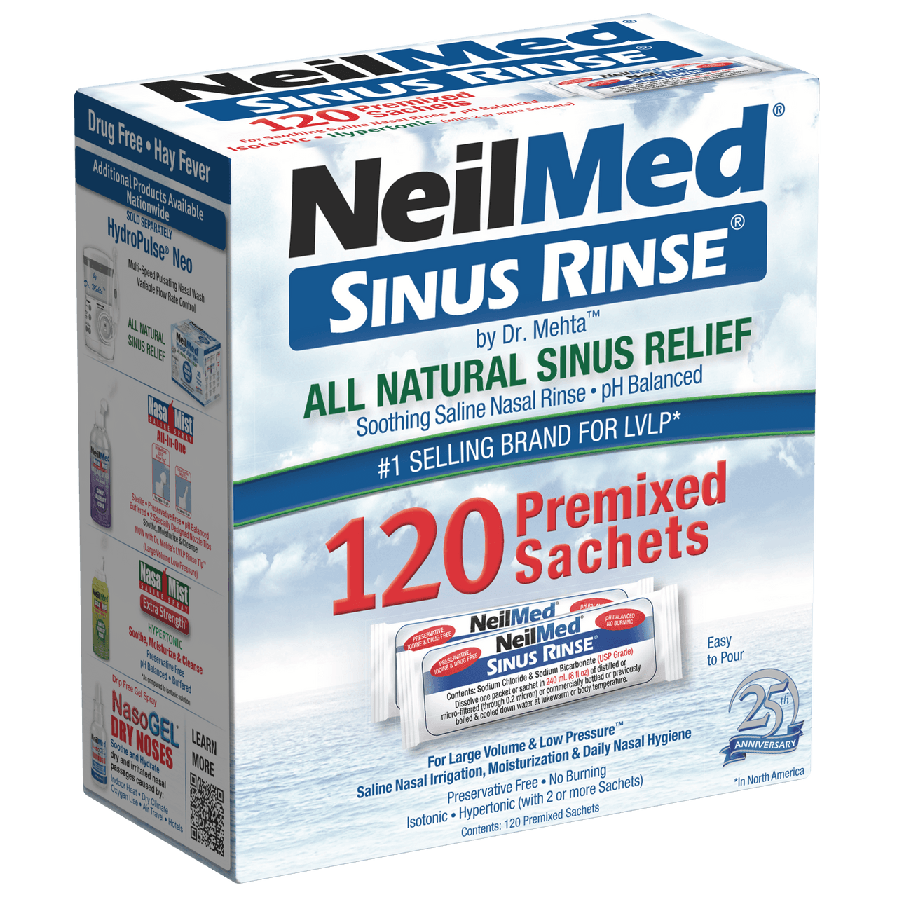 NeilMed Sinus Rinse Premixed Refill Sachets 120ct Image https://cdn11.bigcommerce.com/s-g585yu857h/images/stencil/1280w/products/2892/17829/2201-ENU-INT-Rev47-Right__78450.1755872980.png1
