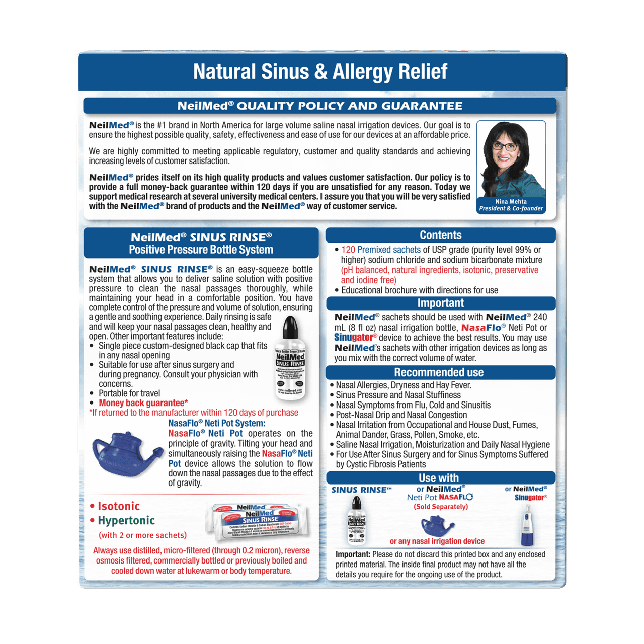 NeilMed Sinus Rinse Premixed Refill Sachets 120ct Image https://cdn11.bigcommerce.com/s-g585yu857h/images/stencil/1280w/products/2892/17832/2201-ENU-INT-Rev47-Back__31223.1755872980.png1