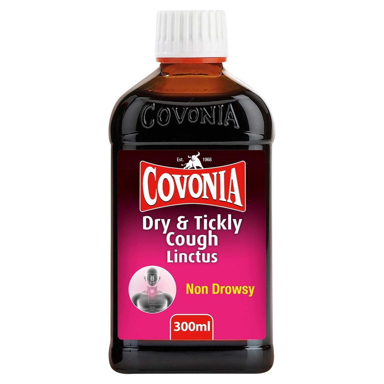 Covonia Dry and Tickly Cough Linctus 300ml Image 1