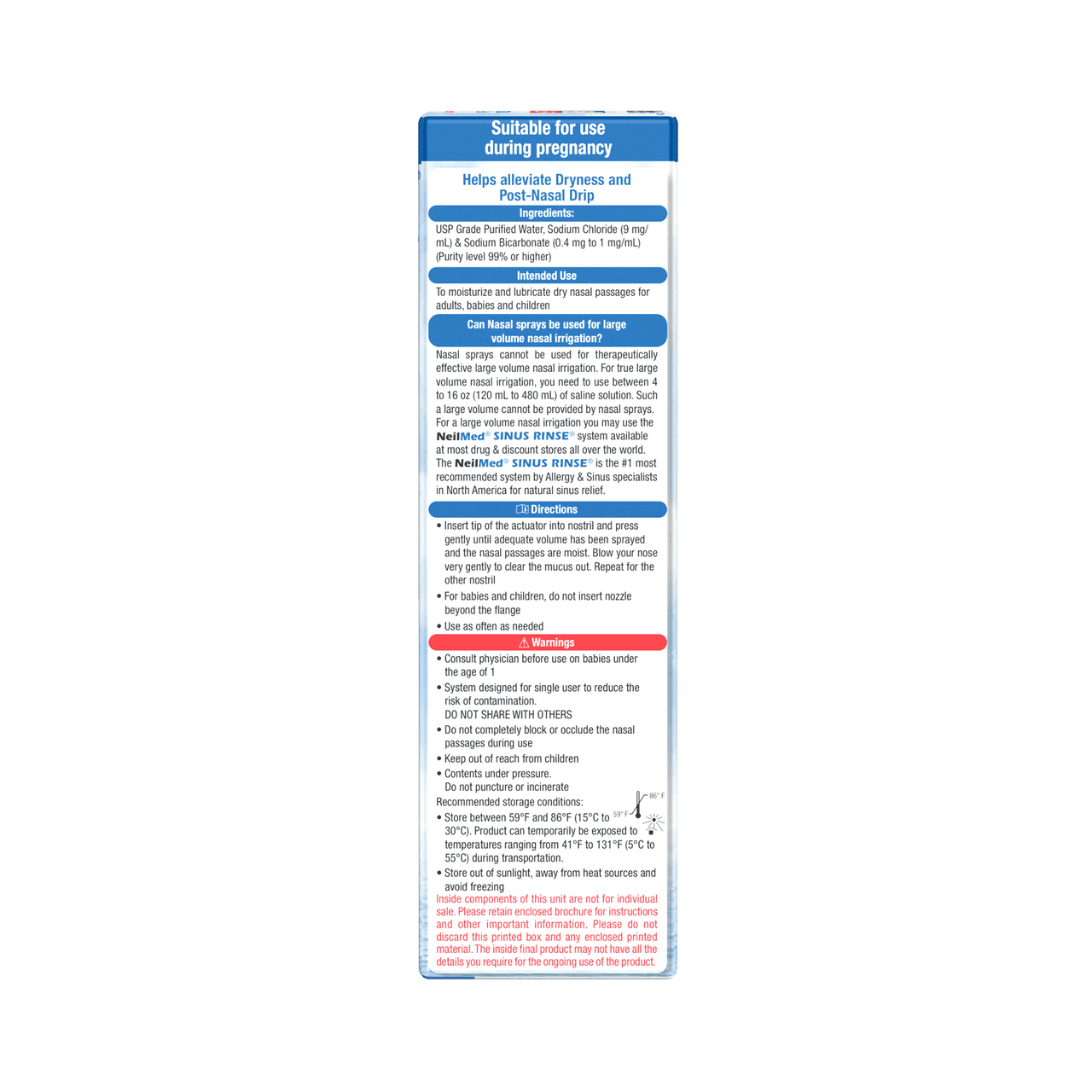 Neilmed NasaMist Isotonic (Hayfever/Breathe easy) Saline Nasal Spray 75ml Image https://cdn11.bigcommerce.com/s-g585yu857h/images/stencil/1280w/products/2895/17924/2701-ENU-INT-Rev8-Right-panel__74610.1756197594.png1