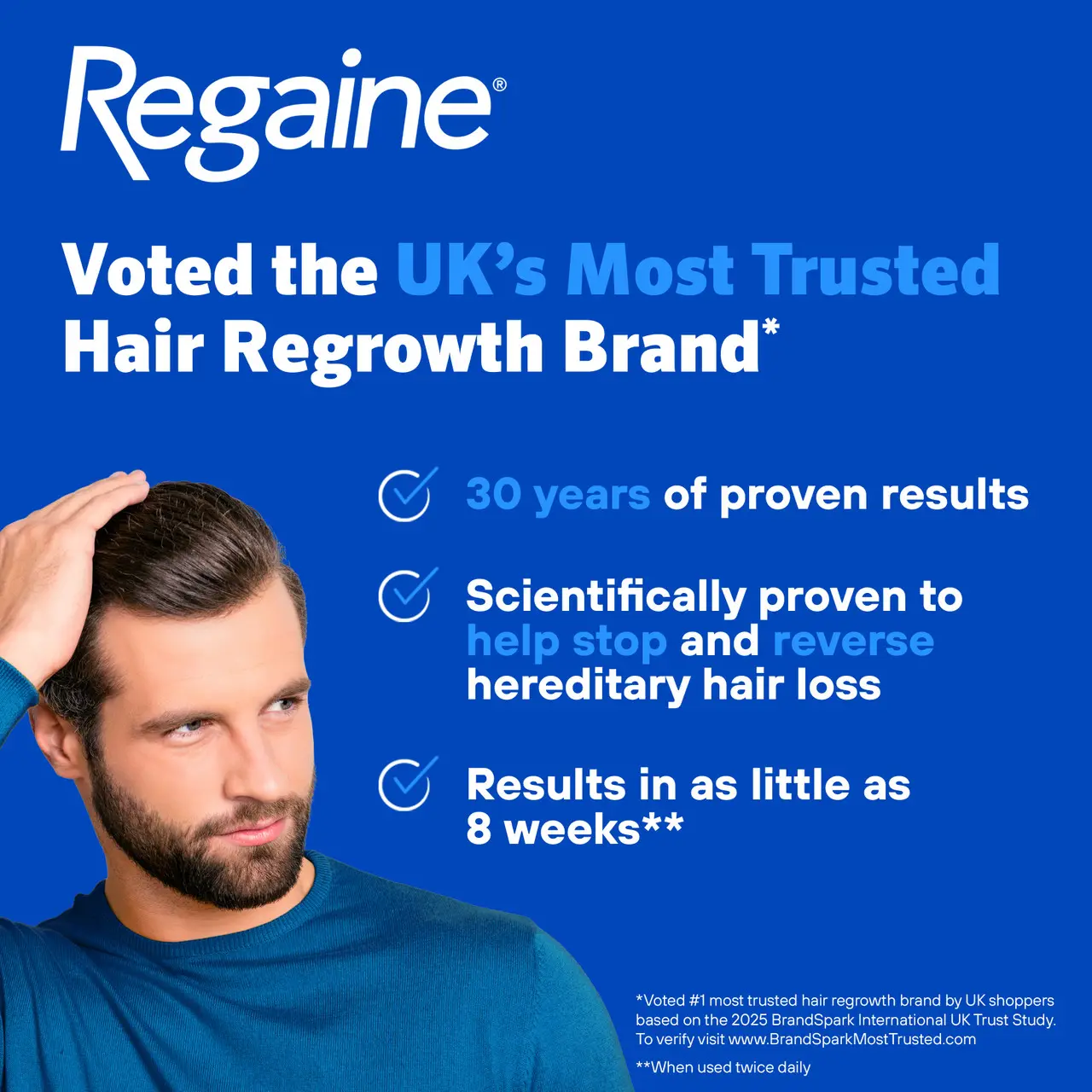Regaine 5% Extra Strength Hair Regrowth Foam For Men - 3 Month Supply 3x73ml Bottle Image https://cdn11.bigcommerce.com/s-g585yu857h/images/stencil/1280w/products/2912/26073/0068979_C__27897.1768381748.jpg1