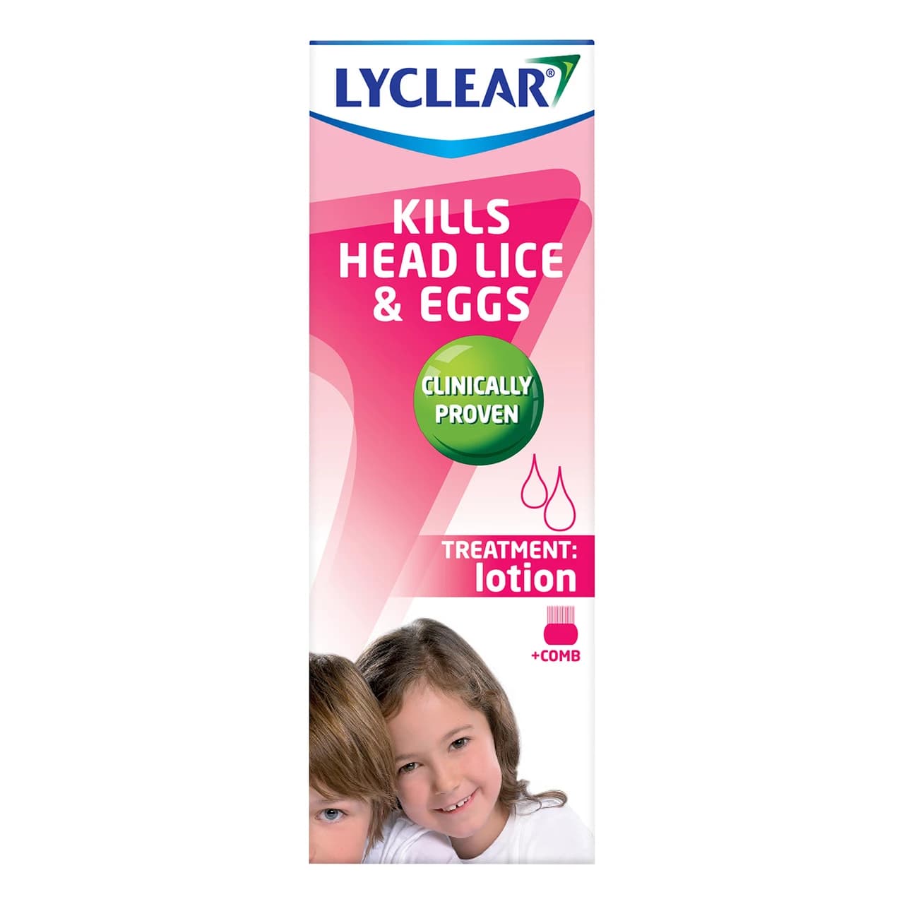Lyclear Treatment Lotion With Comb 100ml Image 1