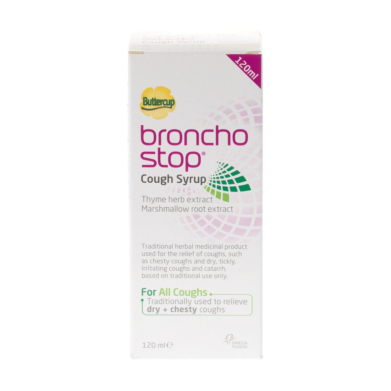 Buttercup Bronchostop Cough Syrup 120ml Image 1