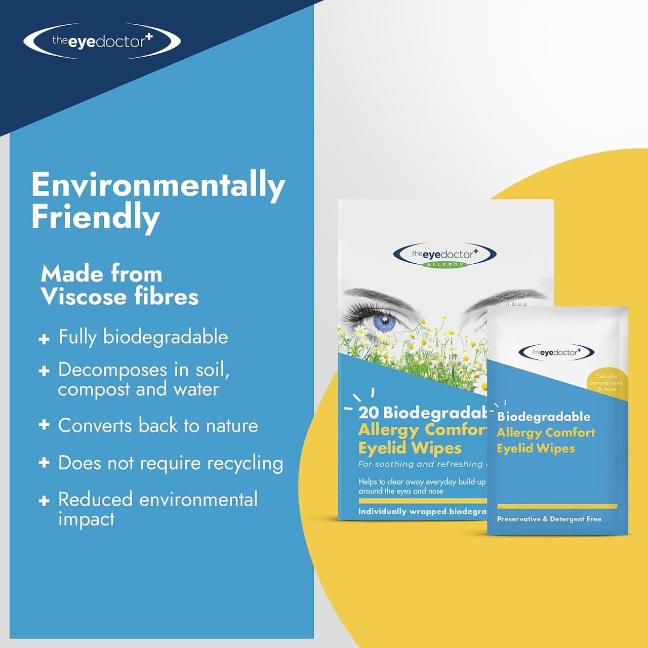 The Eye Doctor Biodegradable Hayfever Relief Eyelid Wipes 20 Pack Image https://cdn11.bigcommerce.com/s-g585yu857h/images/stencil/1280w/products/2930/41910/71IwKtXhNgL._AC_SL1500___48219.1792740536.jpg1