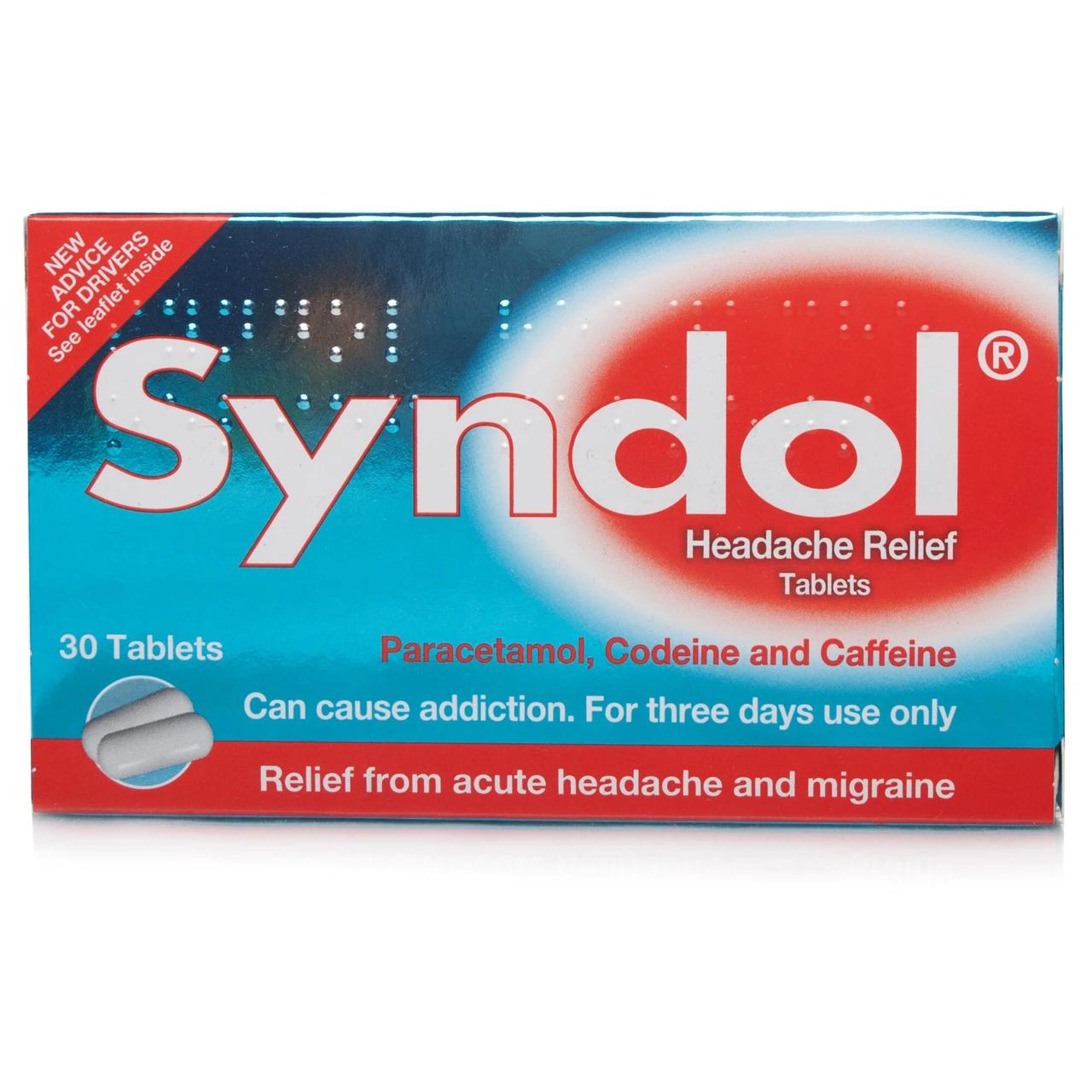 Syndol Headache Relief 30 Tablets Image 1