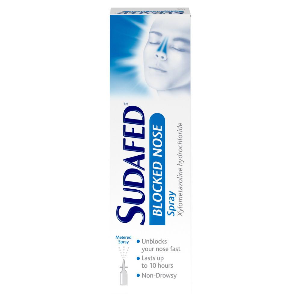 Sudafed Blocked Nose Spray 15ml Image 1