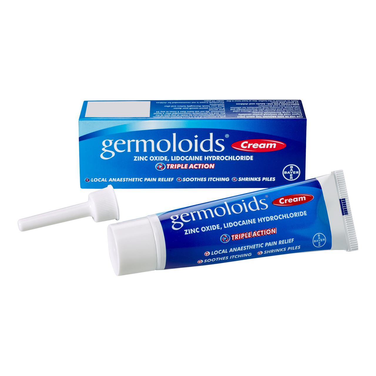 Germoloids Triple Action Haemorrhoids & Piles Cream 25g Image https://cdn11.bigcommerce.com/s-g585yu857h/images/stencil/1280w/products/2964/5180/Germoloids-Triple-Action-Haemorrhoids-%26-Piles-Cream__17323__91612.1740667909.jpg1