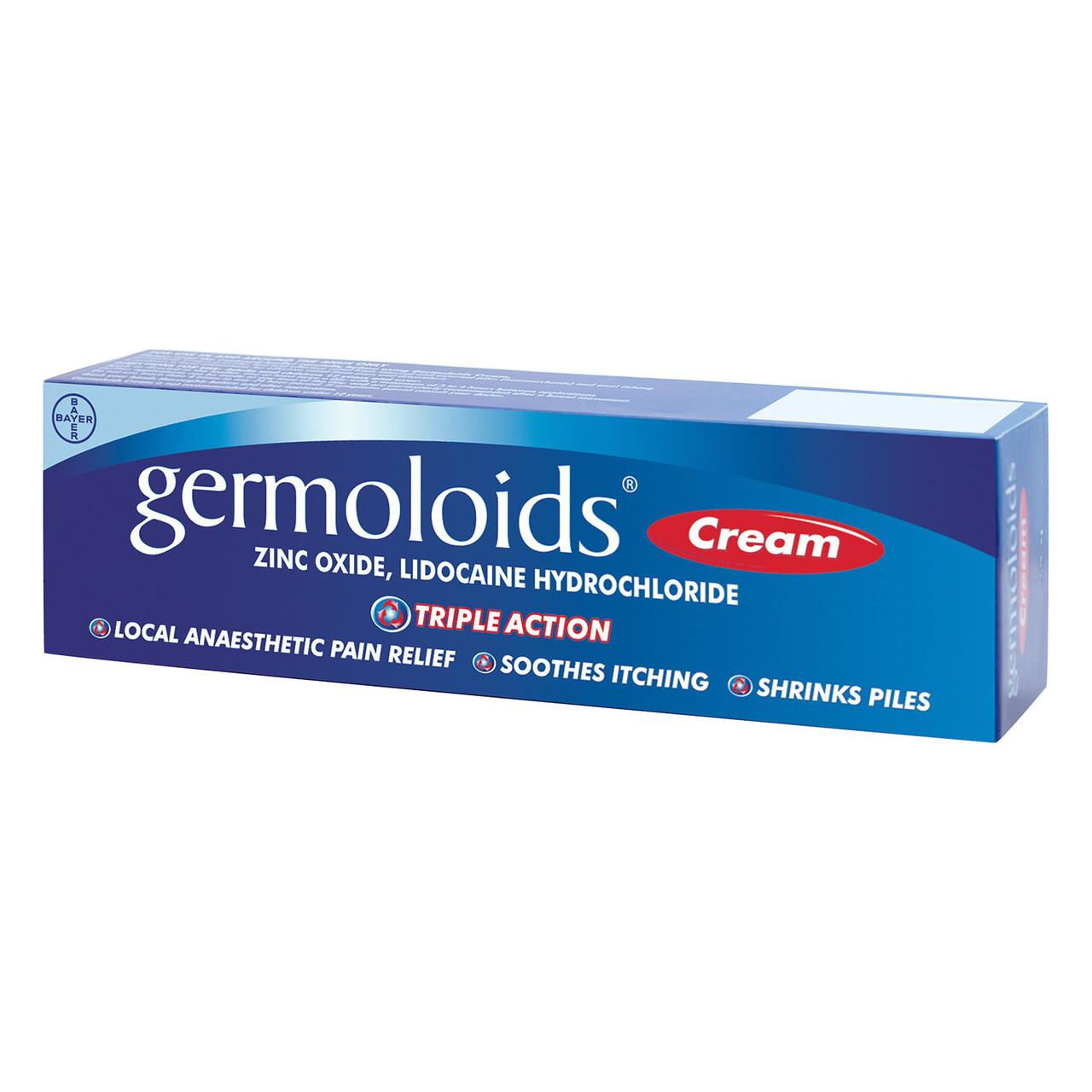 Germoloids Triple Action Haemorrhoids & Piles Cream 25g Image https://cdn11.bigcommerce.com/s-g585yu857h/images/stencil/1280w/products/2964/5181/Germoloids-Triple-Action-Haemorrhoids-%26-Piles-Cream__41262__96083.1740667909.jpg1