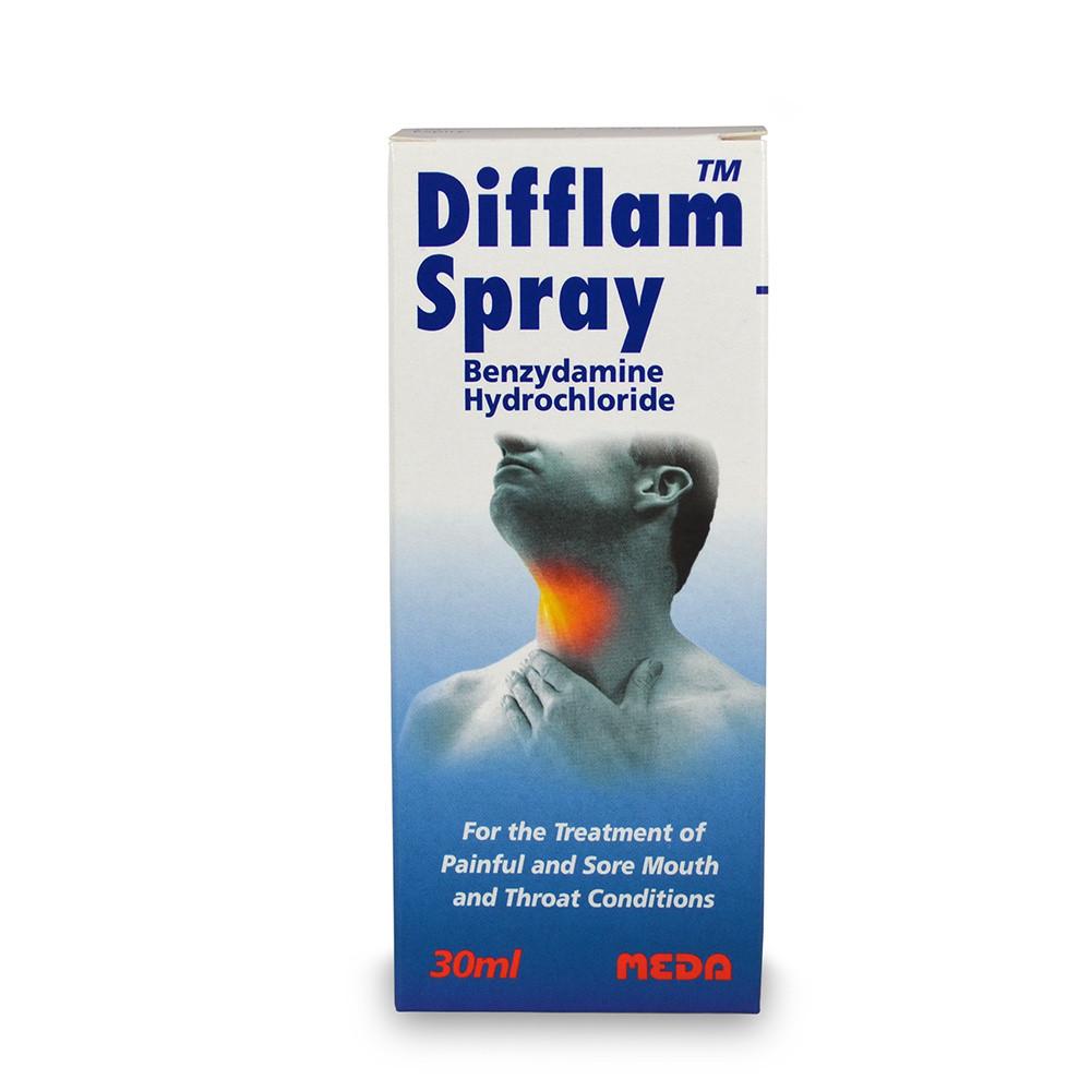 Difflam Throat Numbing Spray 30ml Image 1