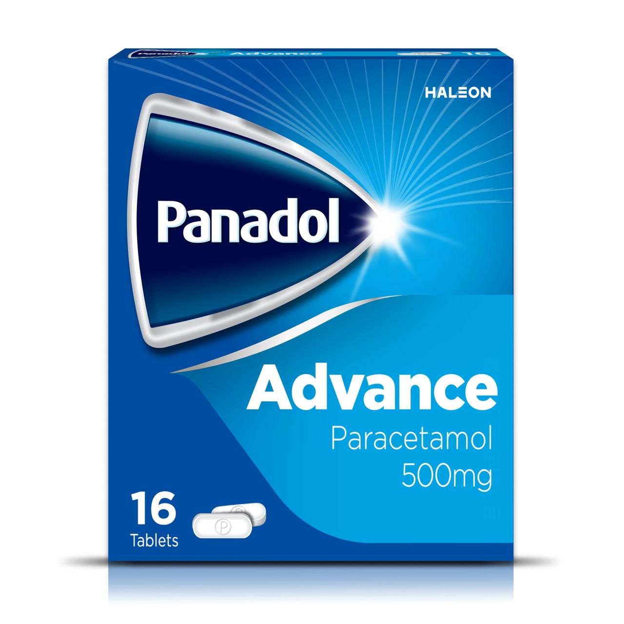 Panadol Advance 500mg 16 Tablets Image 1