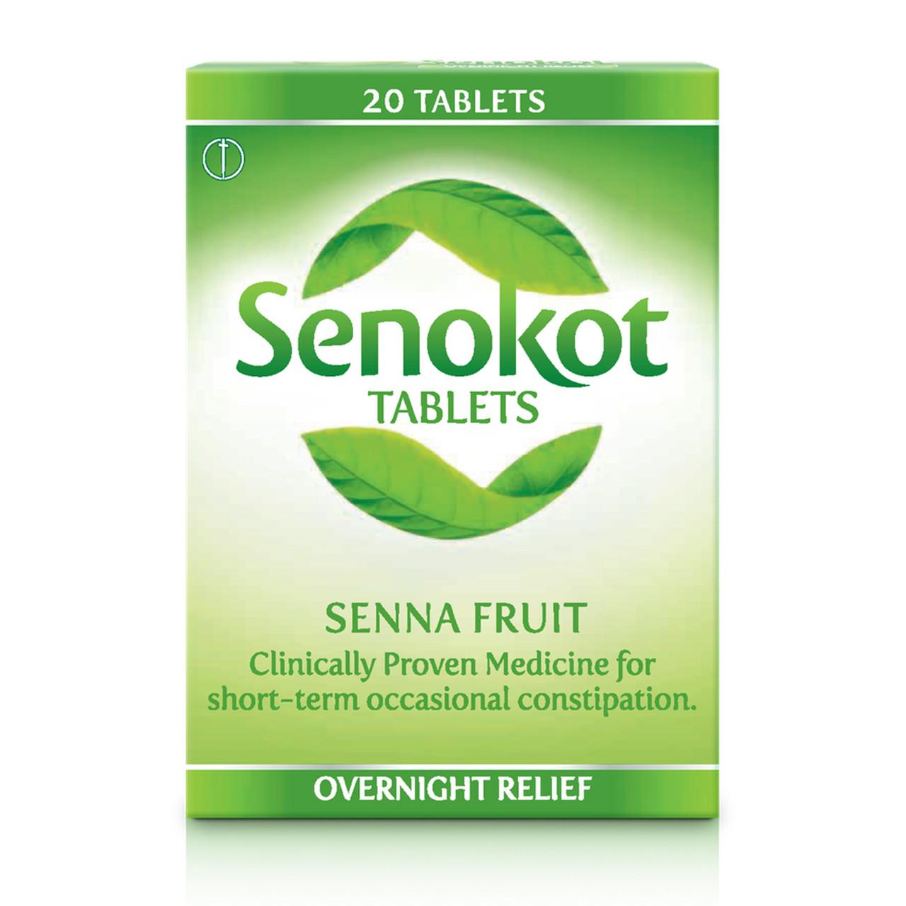 Senokot 7.5mg (18 years +) 20 Tablets Image 1