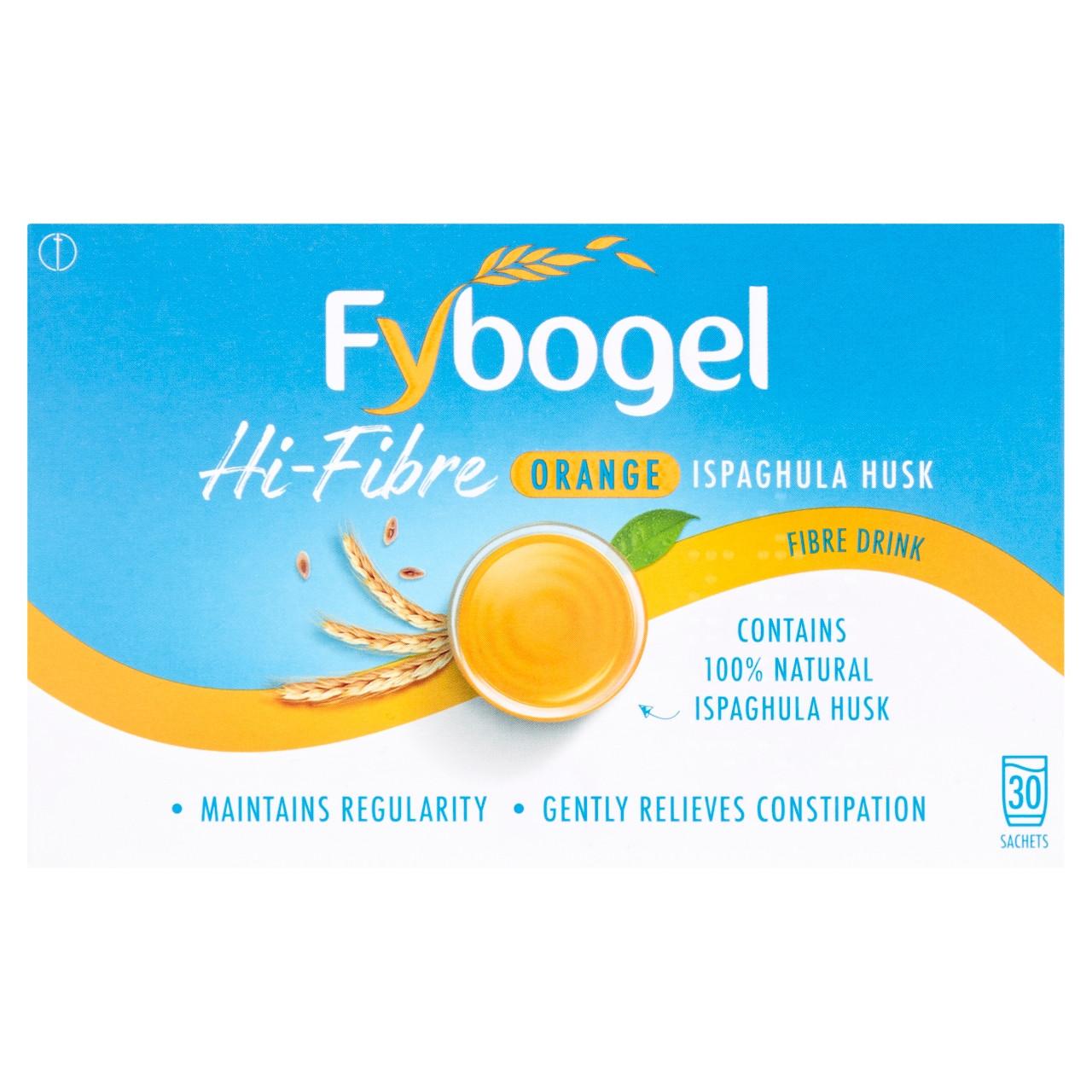 Fybogel Hi-Fibre Sachets (Orange) 30 Pack Image 1
