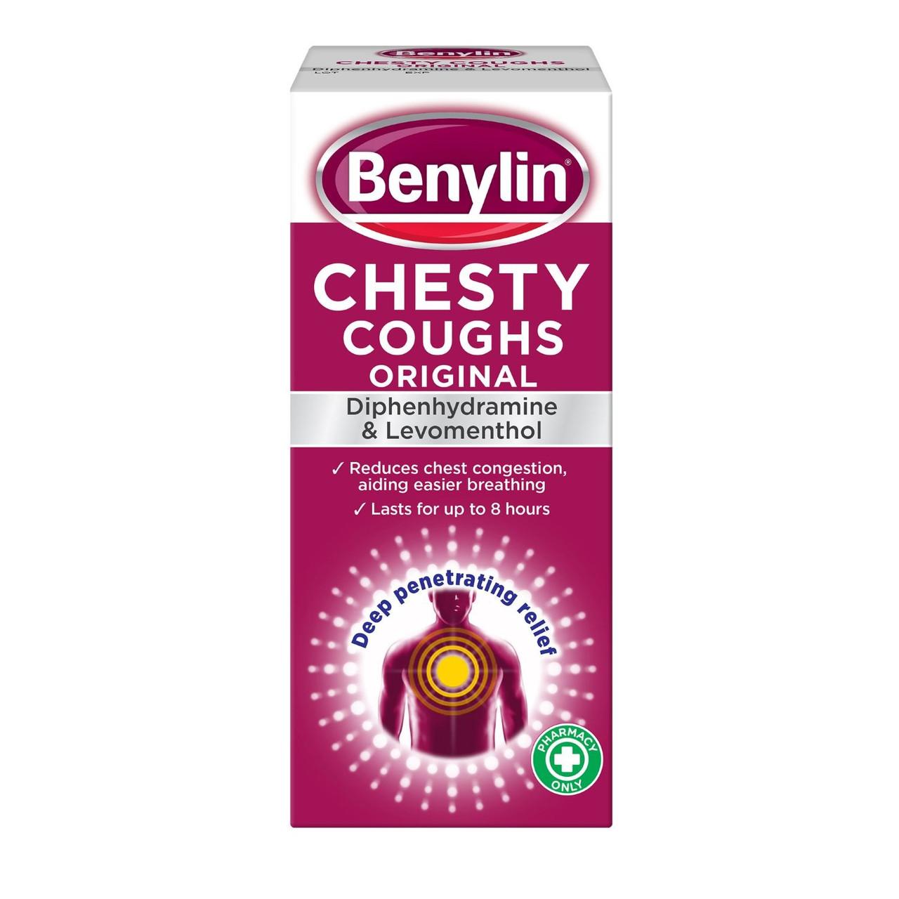 Benylin Chesty Coughs Original 150ml Image 1