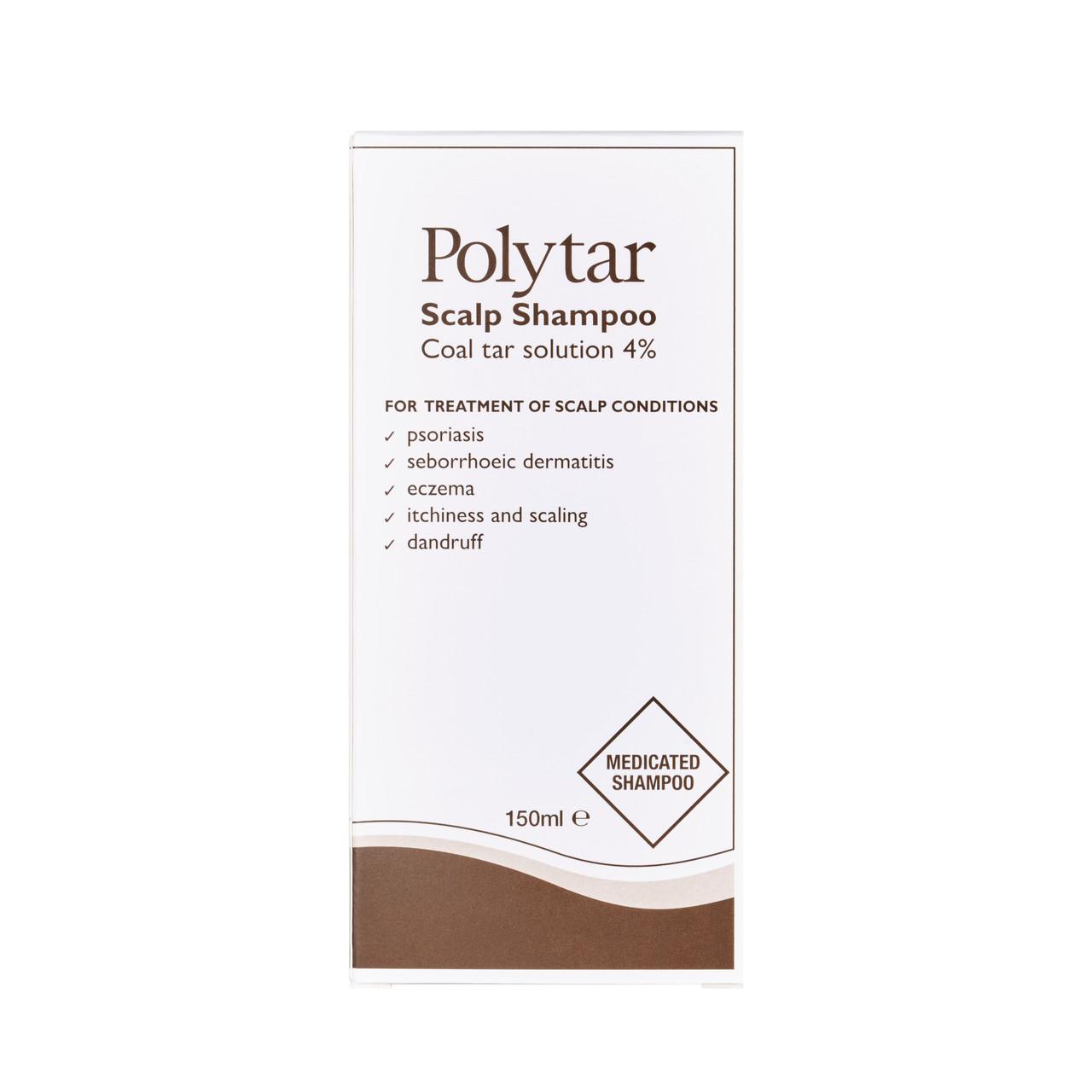 Polytar Scalp Coal Tar Shampoo 150ml Image https://cdn11.bigcommerce.com/s-g585yu857h/images/stencil/1280w/products/3001/18264/Polytar-Box-Front__66573.1757428849.jpg1