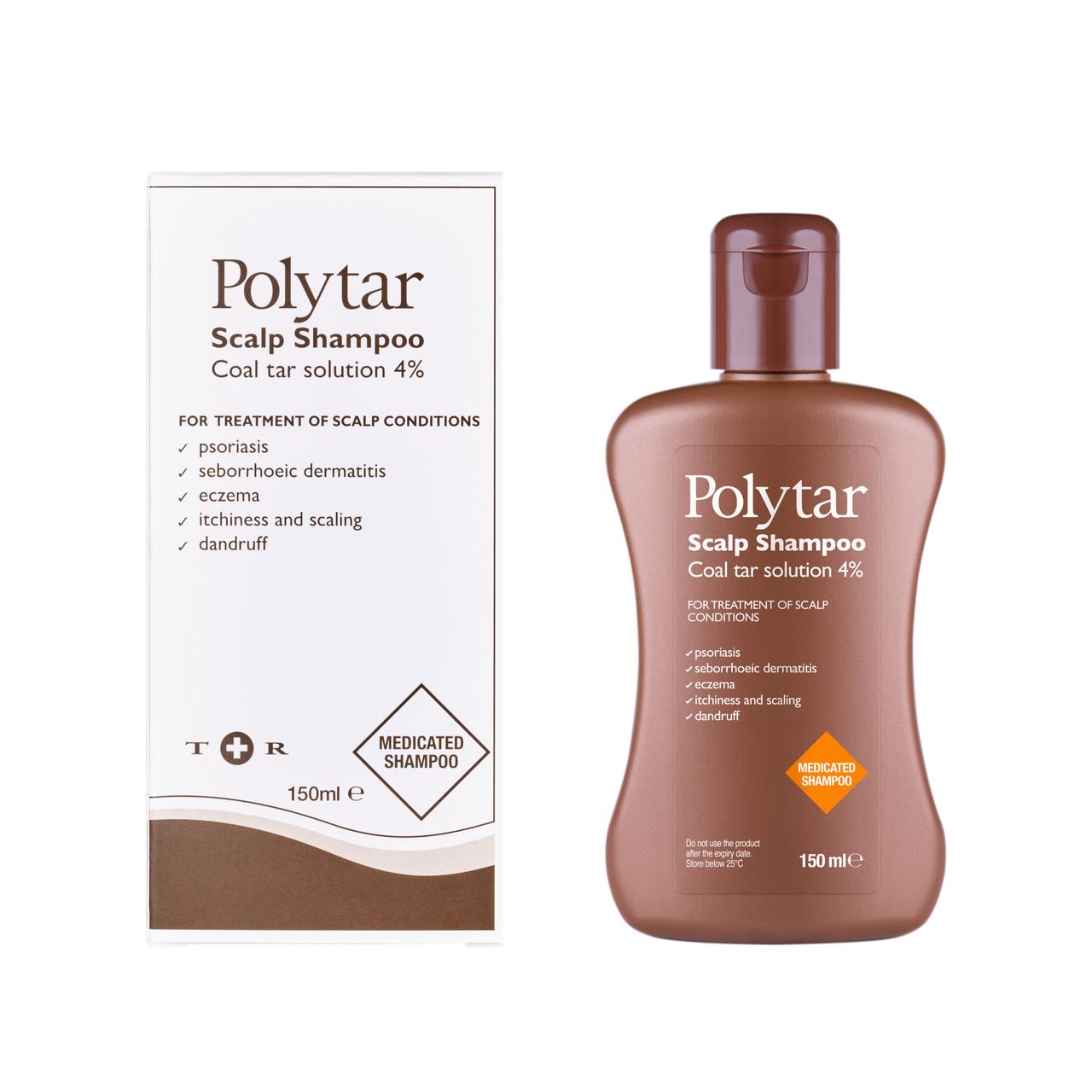 Polytar Scalp Coal Tar Shampoo 150ml Image https://cdn11.bigcommerce.com/s-g585yu857h/images/stencil/1280w/products/3001/18268/Polytar-Box-and-Bottle__00340.1781535889.jpg1