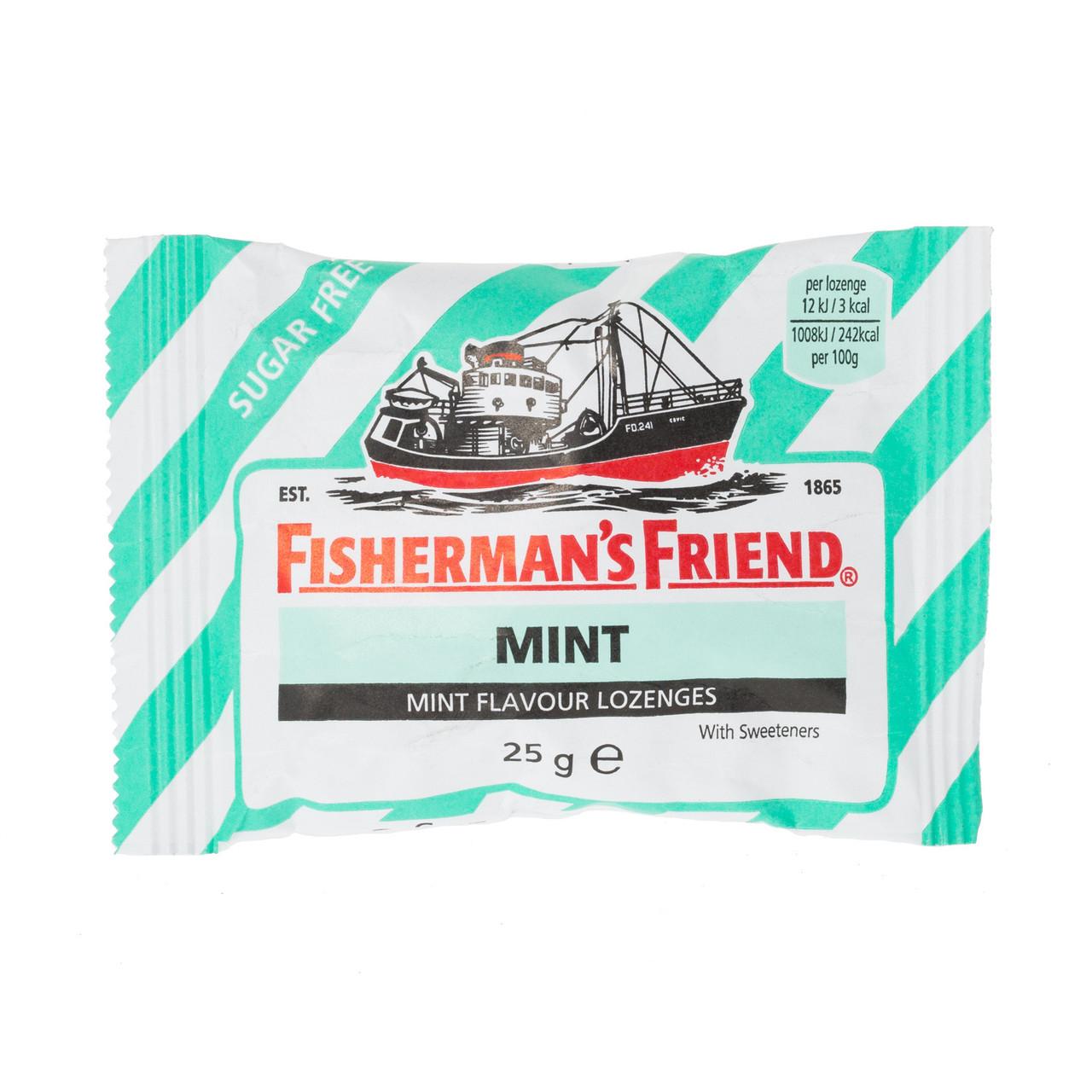Fishermans Friend Mint Sugar Free Lozenges 25g Image 1