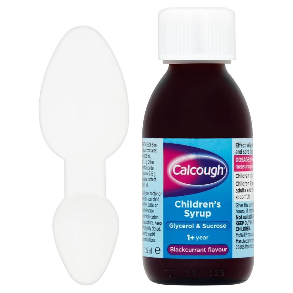 Calcough Children's Syrup (1+ Year) 125ml Image https://cdn11.bigcommerce.com/s-g585yu857h/images/stencil/1280w/products/3017/5283/Calcough-Blackcurrant-Children%27s-Syrup__17262__17746.1740667916.jpg1