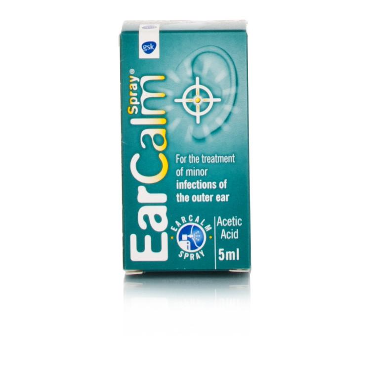 Earcalm Spray for Ear Infections 5ml Image 1