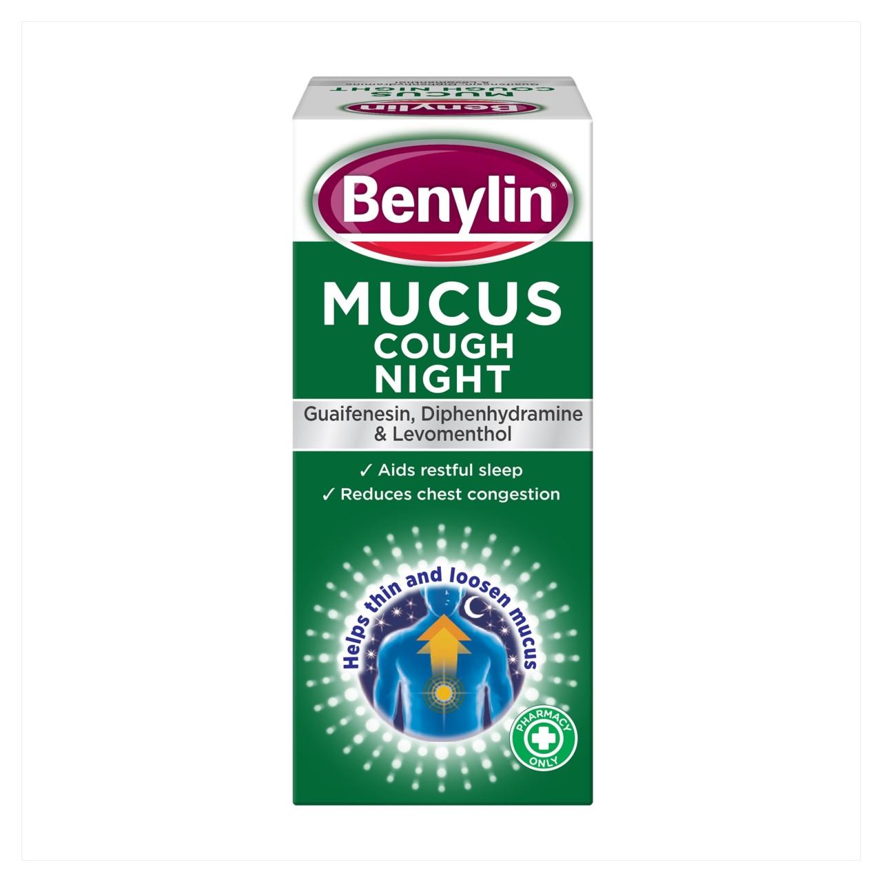 Benylin Mucus Cough Night 150ml Image 1
