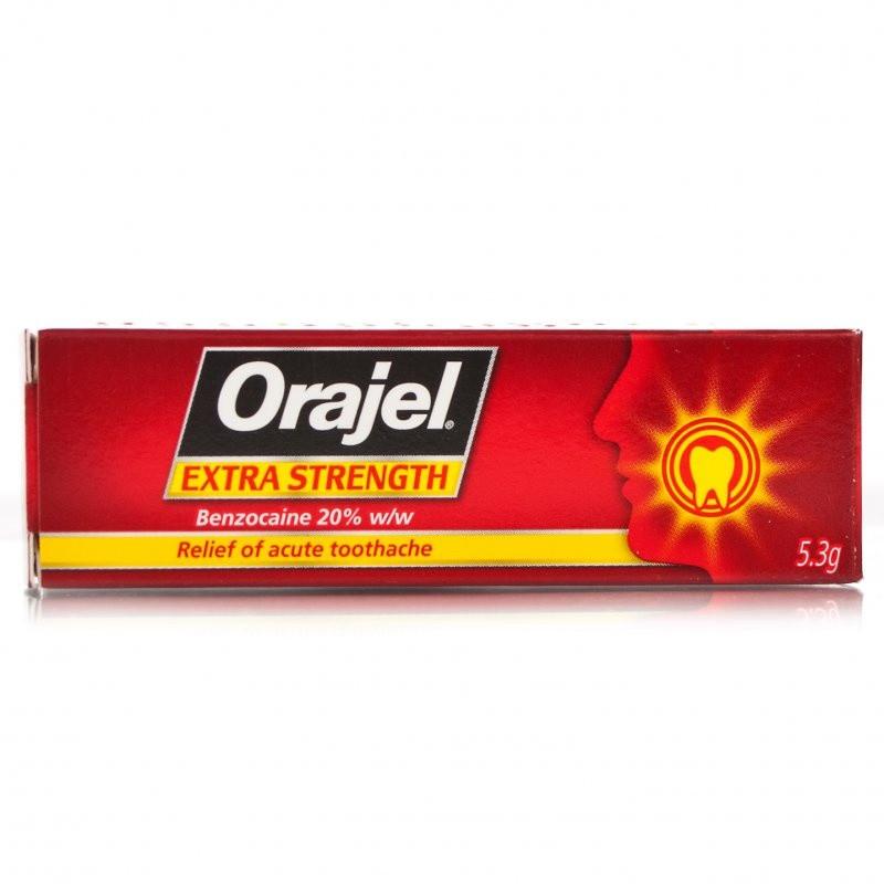 Orajel Extra Strength Toothache Gel 5.3g Image 1
